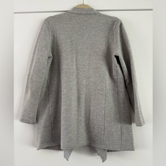 Banana Republic Light Gray Women's Open Front Cardigan with pockets, Small - Picture 8 of 9
